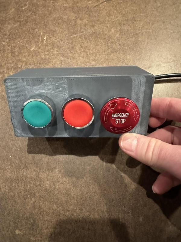 3 Button Control Box (22m)