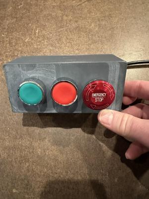 3 Button Control Box (22m)