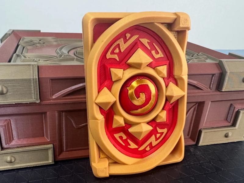 Hearthstone Fel Orc Card Back Refrigerator Magnet (Best results with AMS, AMS not required)