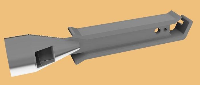 Hook base for elastic mounting for fishing