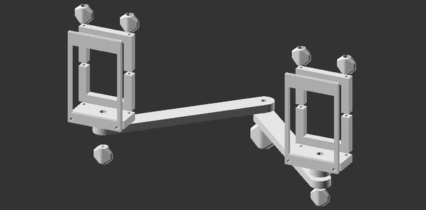 Flashgun holder with filter mount