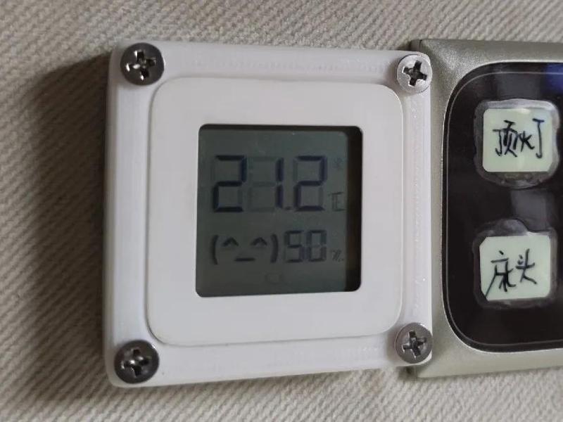 Xiaomi Temperature and Humidity Sensor 2 Wall Mount - Supports Back Wiring - Compatible with M4 Bolts