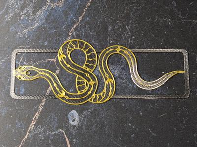 Basilisk Snake Bookmark