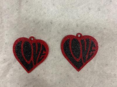 Love earrings