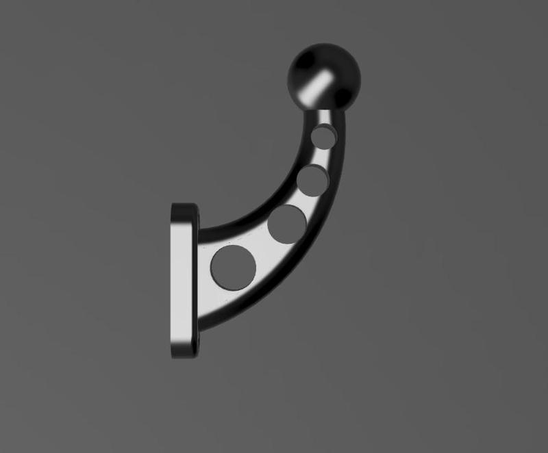 Modern coat rack