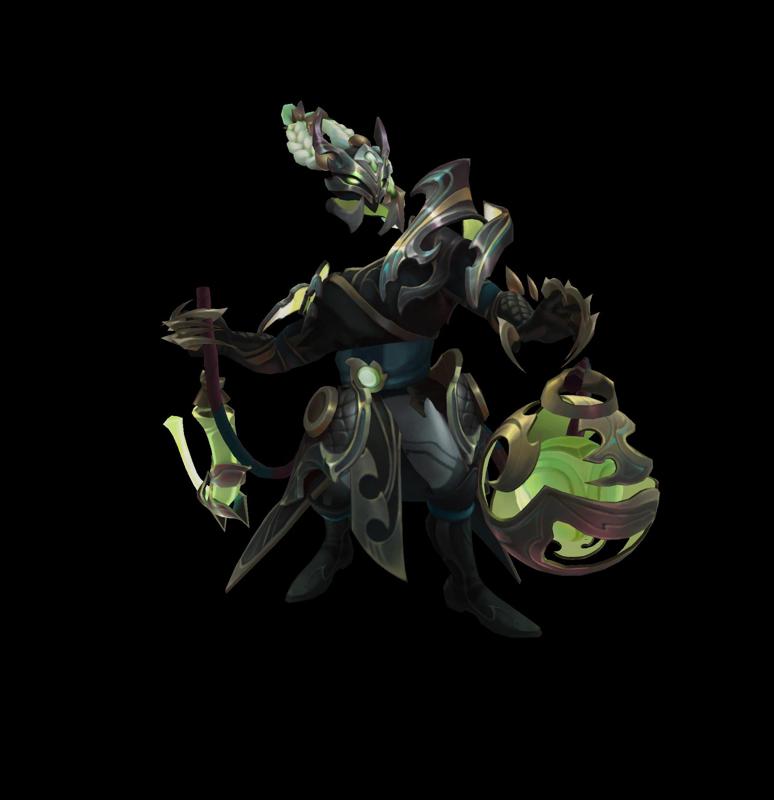 Steel Dragon Thresh League of Legends 3D print model