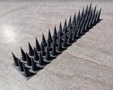 Bird spikes for balcony