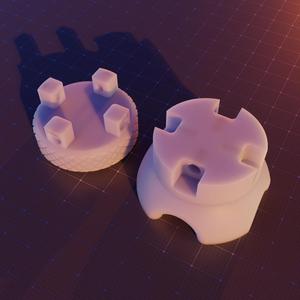 SpaceMouse V2 detachable knob