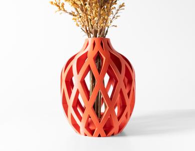 The Adani Vase, Modern and Unique Home Decor for Dried and Preserved Flowers