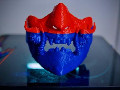 Greek Snake Oni Mask