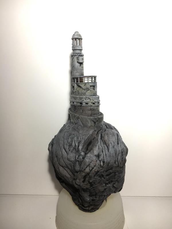 Lighthouse Aniva on floating rock