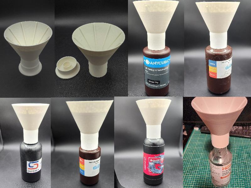 Handy Resin Funnel With Counter Base