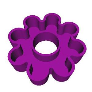 Take out flower piece