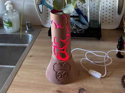Minnie Mouse illuminated Vase