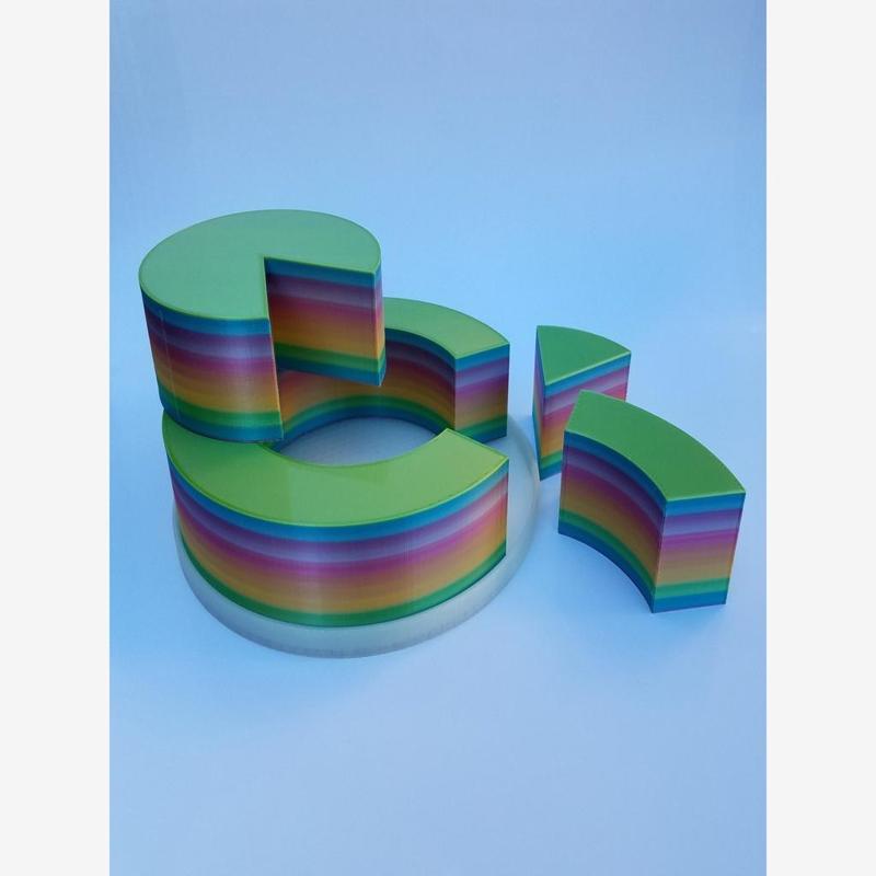 Ring Sector Model with Tray