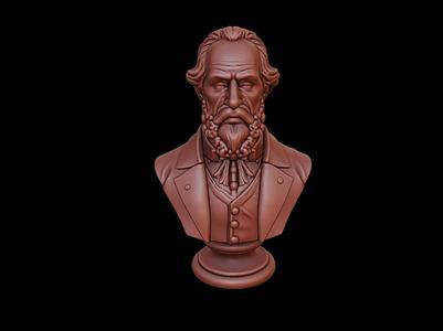 Victorian Noble Bust