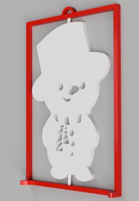 Rotating Snowman