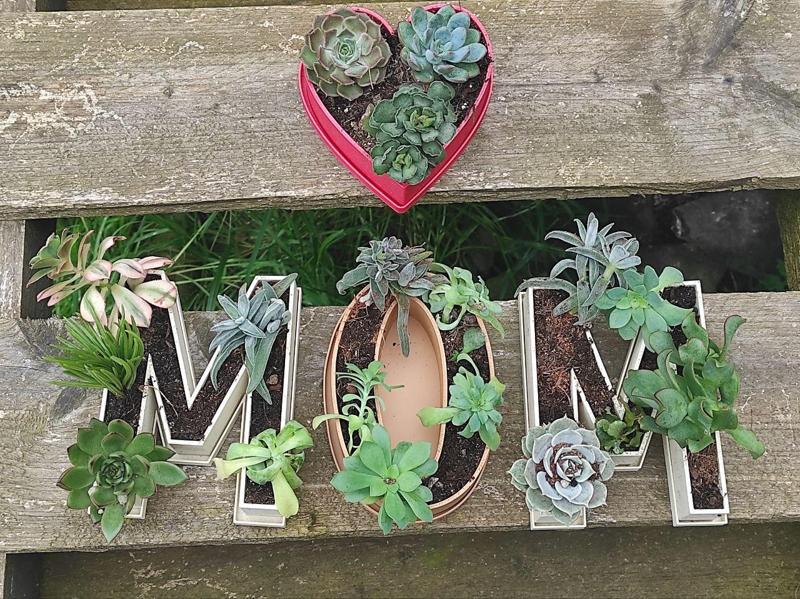 Alphabet Planters - Personalized Blossom Letters
