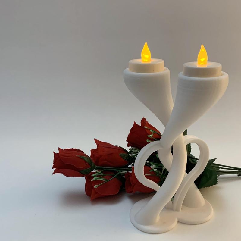 Love's Embrace Candelabra