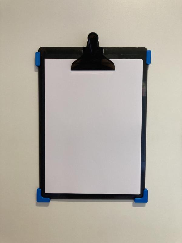 Clipboard slide mount
