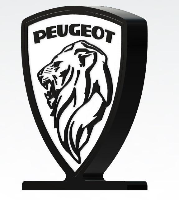 Light box Peugeot