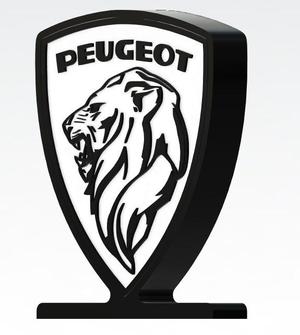 Light box Peugeot