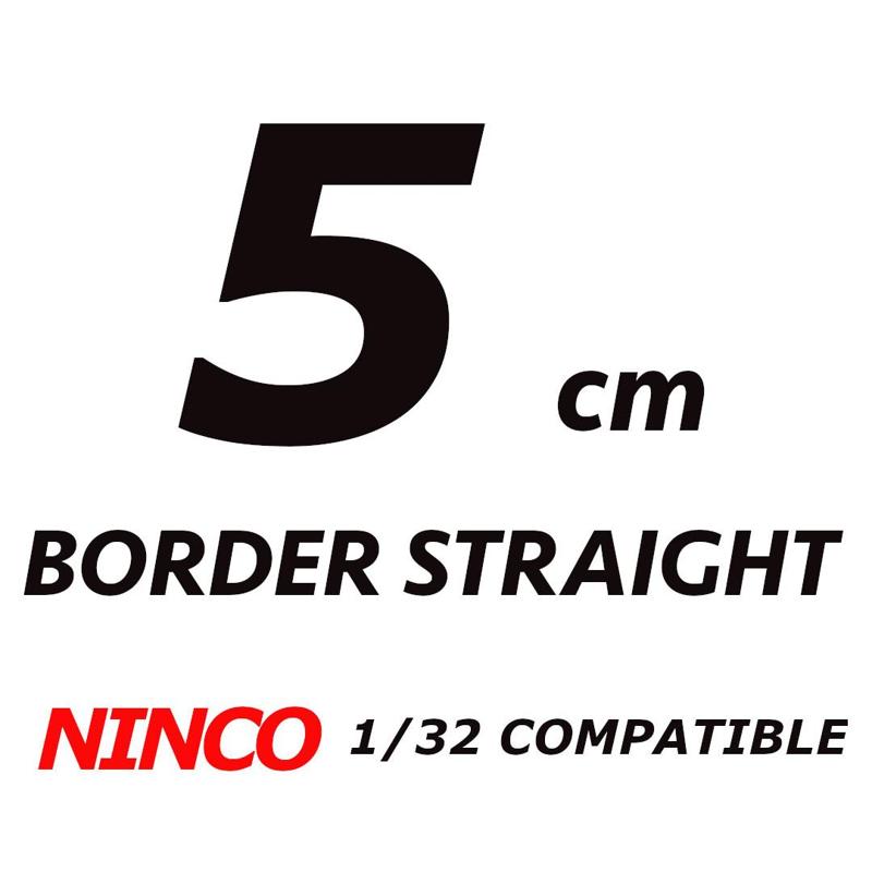 Border straight Ninco compatible 5 cm