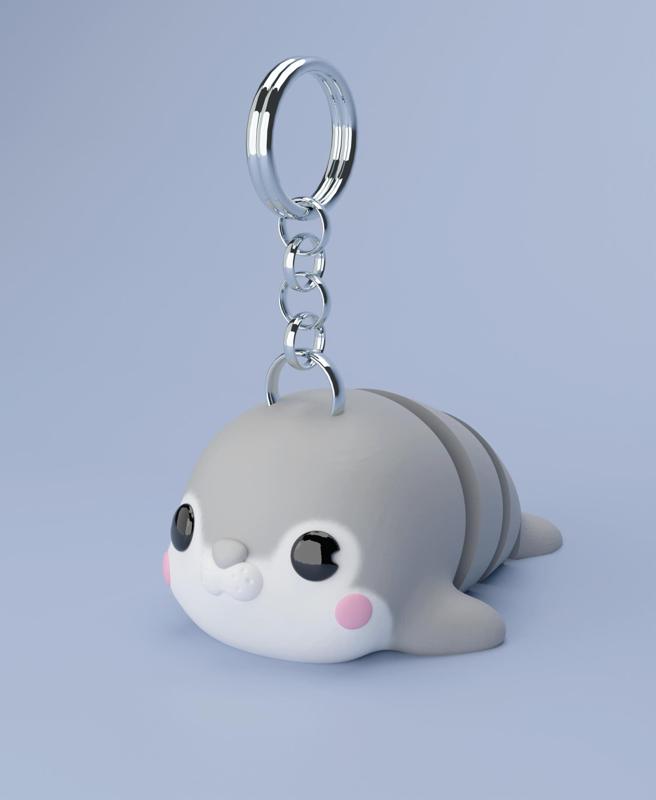 3D Flexi Seal Keychain (Limited Time Free)