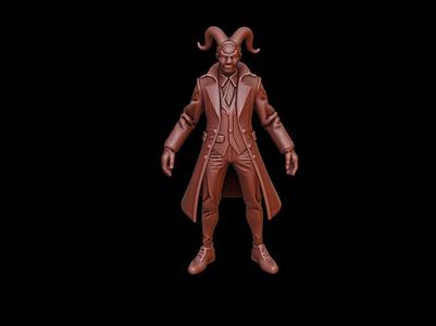 Spring-Heeled Jack Bust