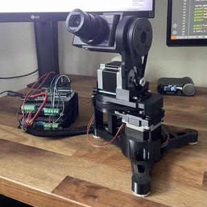 Pan & Tilt Stepper Motor Gimbal