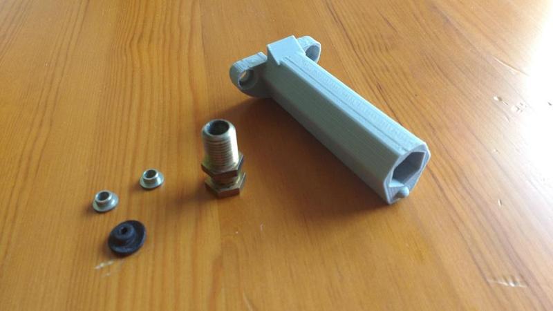 Rear turn signal support for Honda CB500
