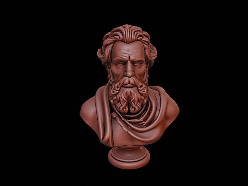 Empedocles Bust