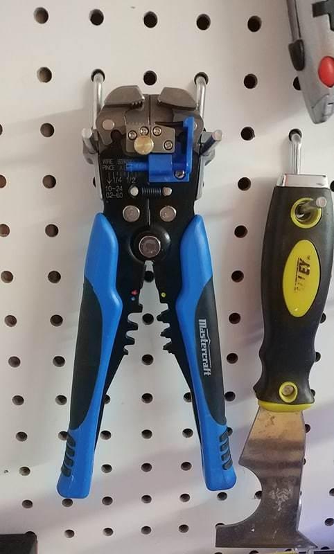 MasterCraftWireStripperPegBoardHolder