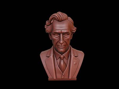 Bertrand Russell Bust