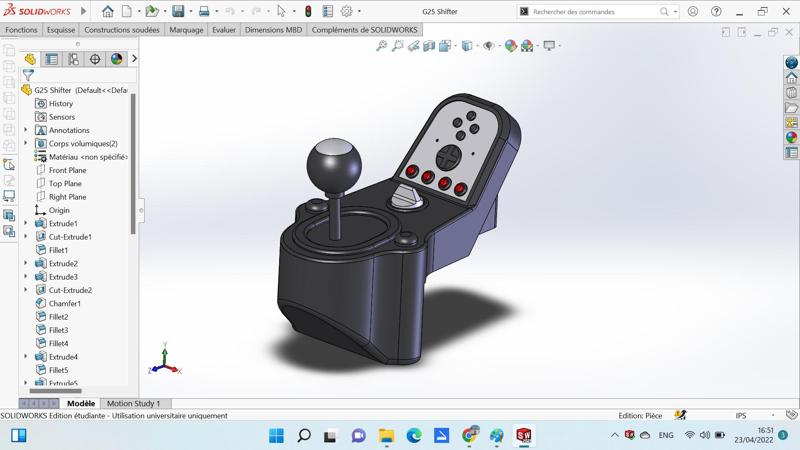 Logitech G25 Shifter