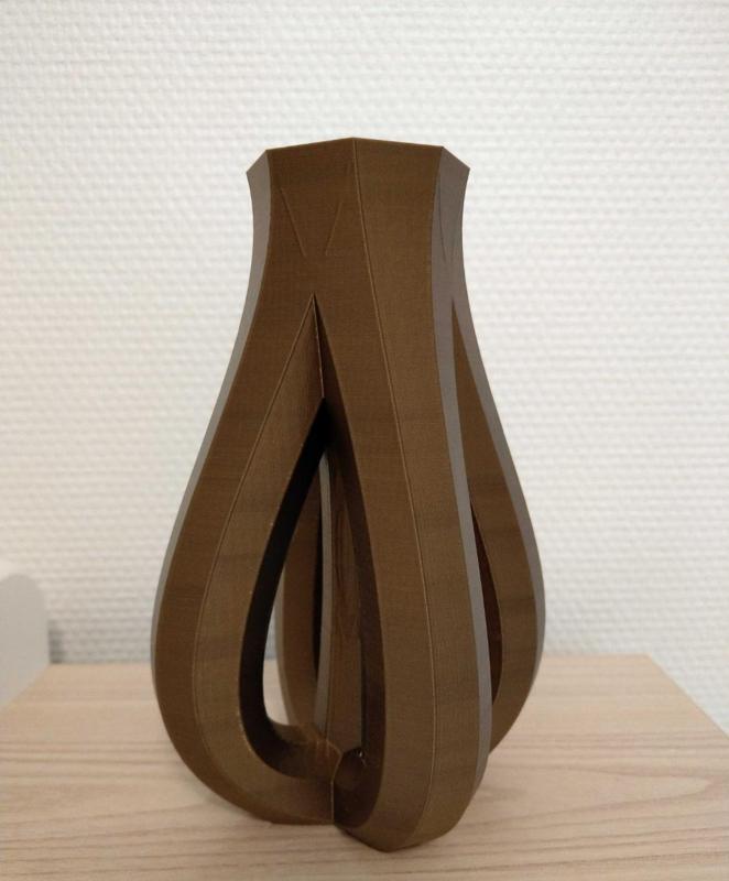 Modern flower vase design art