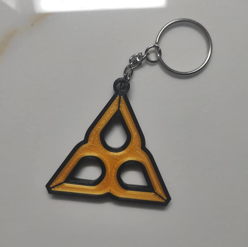 Rainbow Six Extraction logo REACT keychain
