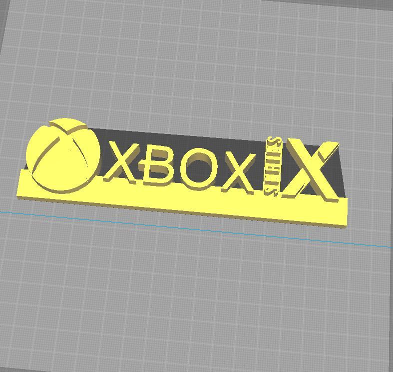 XBOX SERIES X LETTER