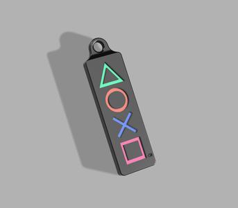 PlayStation Keychain