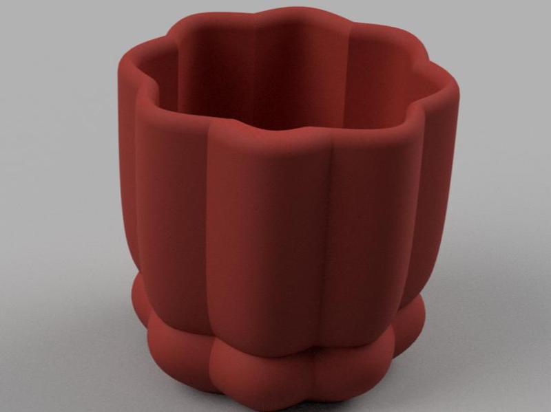Modern Petal Planter