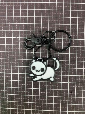 #1 Happy cat key chain