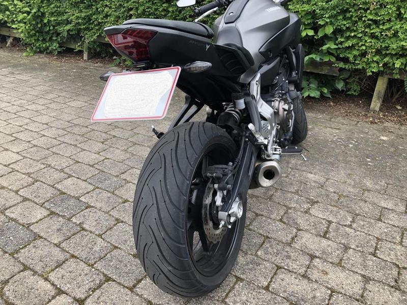 Yamaha MT 07 Turn signals adaptor rear tail tidy