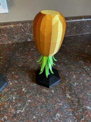 Stand to Hold the Low Poly Pineapple by Print Ninja