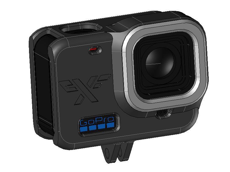 P X F Adaptateur Case Gopro 9 10 11 12 Filtre ND