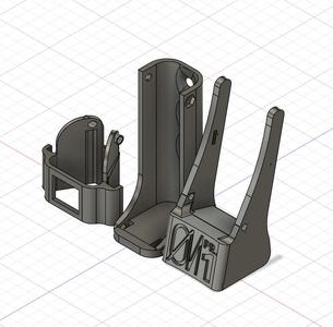parkside triangle battery holder