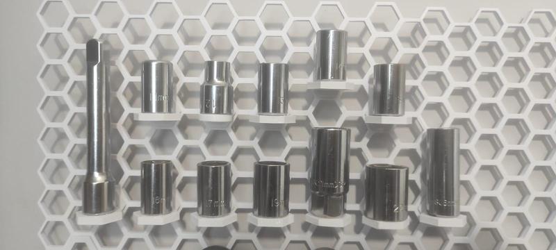 HSW Socket Holder - Honeycomb Storage Wall