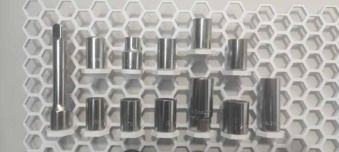 HSW Socket Holder - Honeycomb Storage Wall