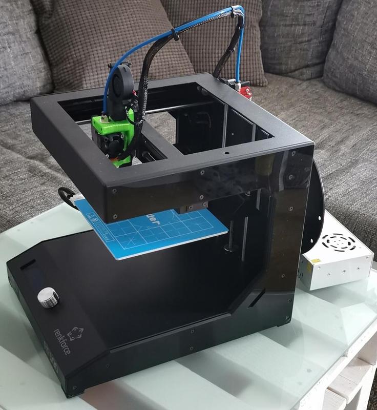 Renkforce RF100 ReBoot - 161% more buildvolume!