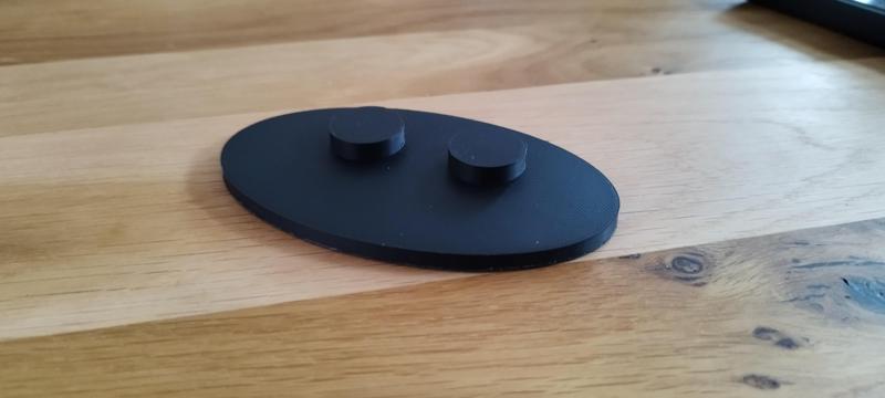 Ständfuß für Lego Kampfdroiden 400%