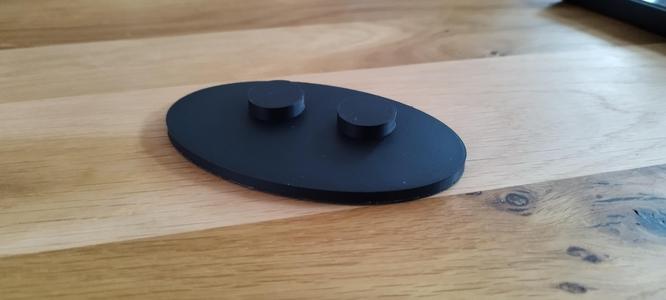 Ständfuß für Lego Kampfdroiden 400%